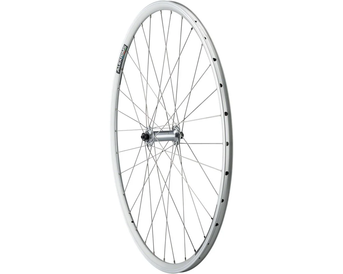 Quality Wheels Tiagra/DA22 Road Wheel (Silver) (Front) (QR x 100mm) (700c) (Clincher) (Rim Brake)